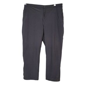 Stormpack Snowpants SZ XL HEMMED 25.5" INSEAM Gray Fleece Lined Pockets